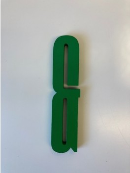 Design Letters - Bogstav - & - Grøn